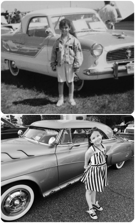 mom daughter cars