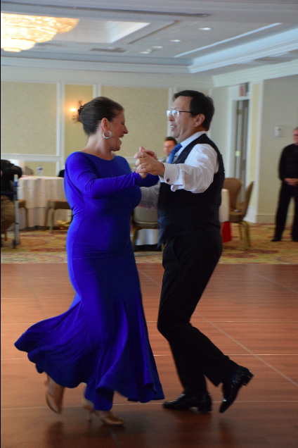dancing couple
