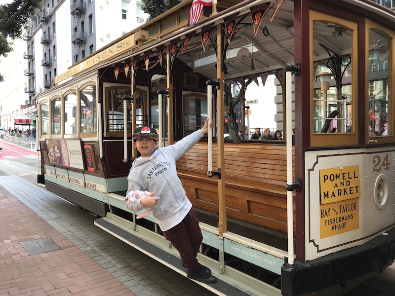 san Francisco cable car 