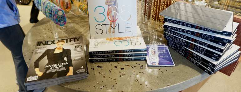 Nicky Hilton Book Signing at South Moon Under Grand Opening Event