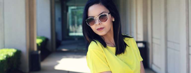 OOTD: Bright Yellow Meets Bold Blue
