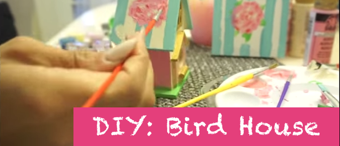 DIY: Bird House Lily Pulitzer Style