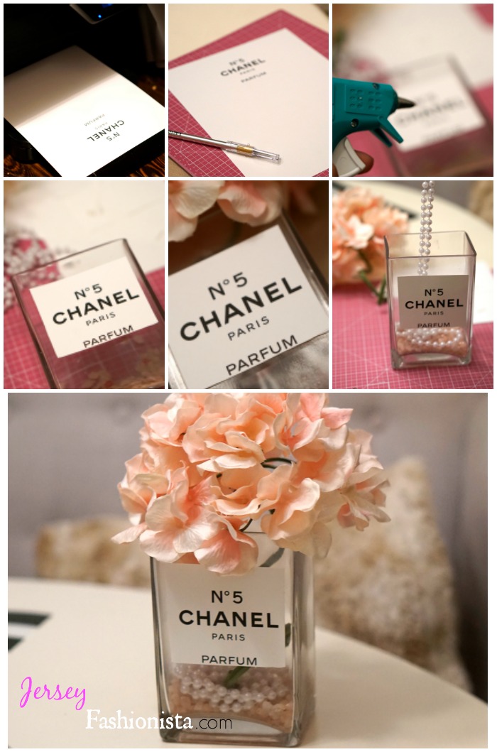 DIY: Chanel No 5 Vase