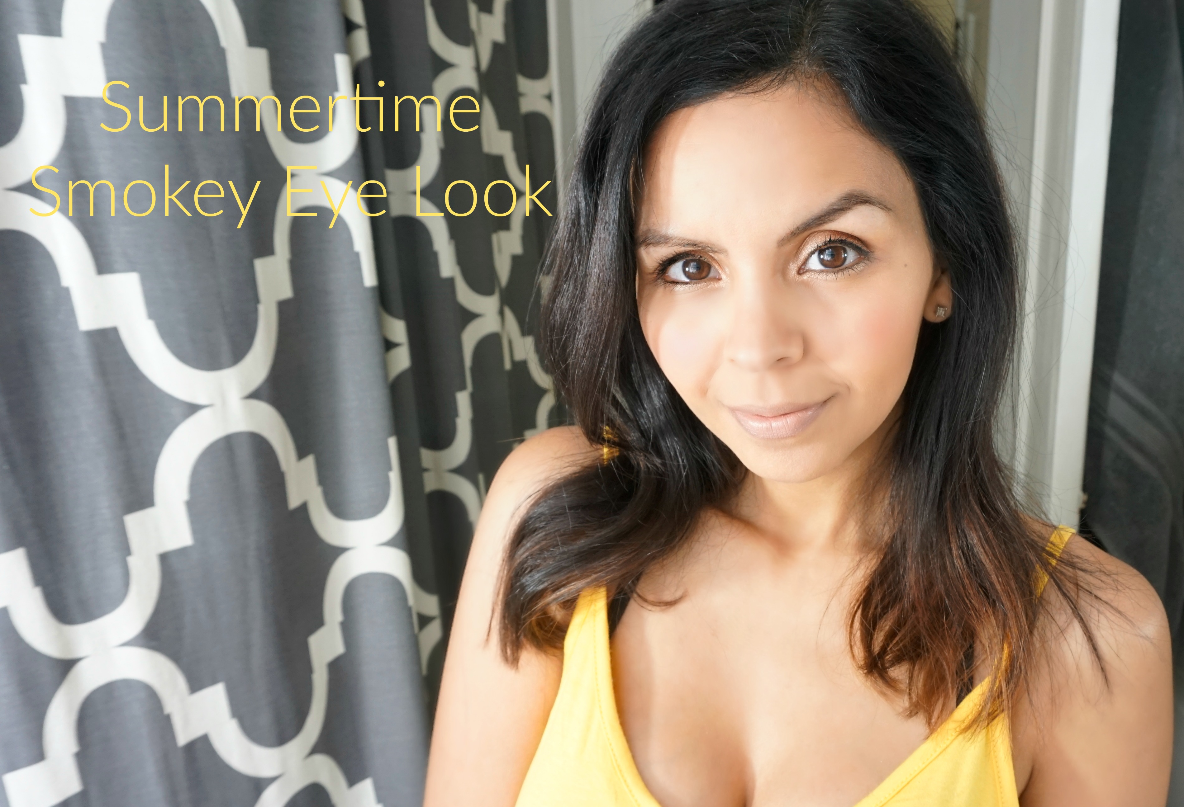 Summertime Smokey Eye Look