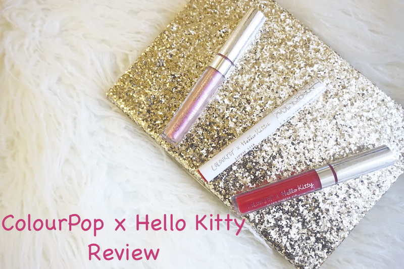 ColourPop x Hello Kitty Review