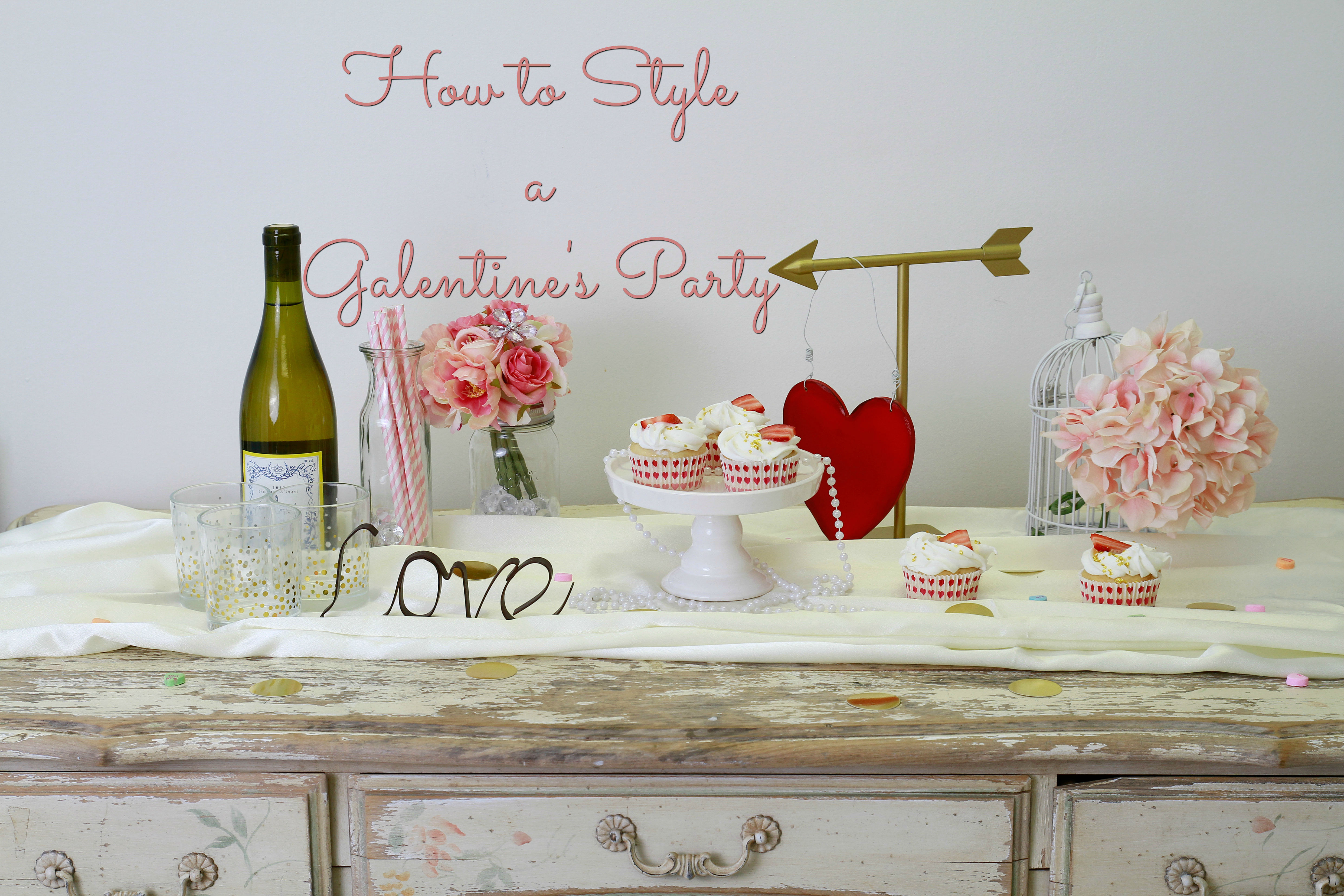 How to Style a Galentine’s Day Party