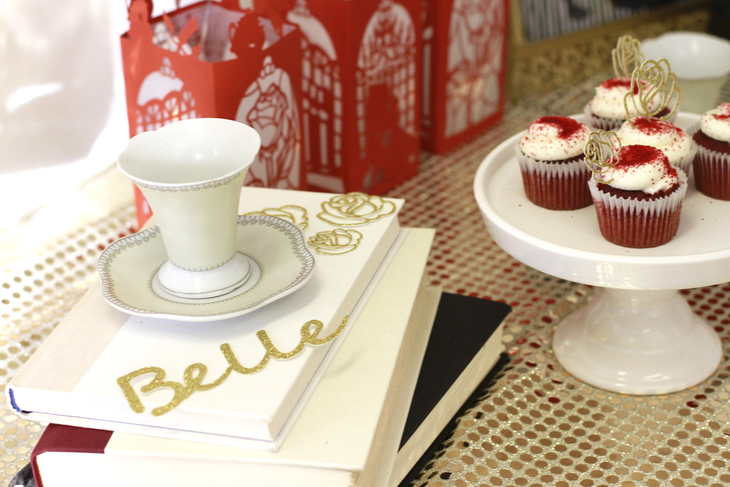 Creating a Beauty and the Beast Tablescape