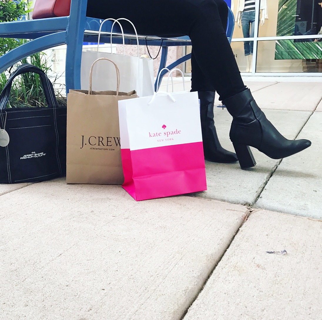 Shopping at the Jersey Shore Premium Outlets