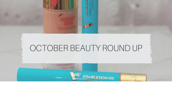 October Beauty Roundup