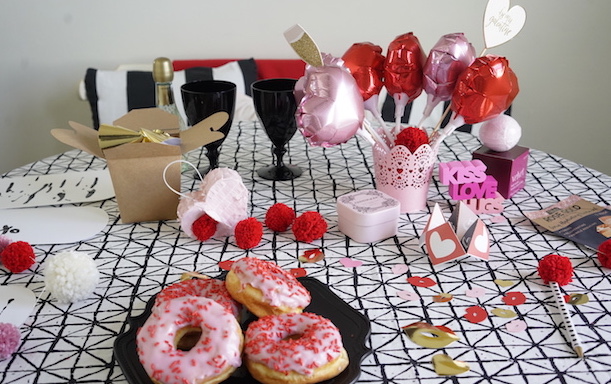 A Galentine’s Day Set Up