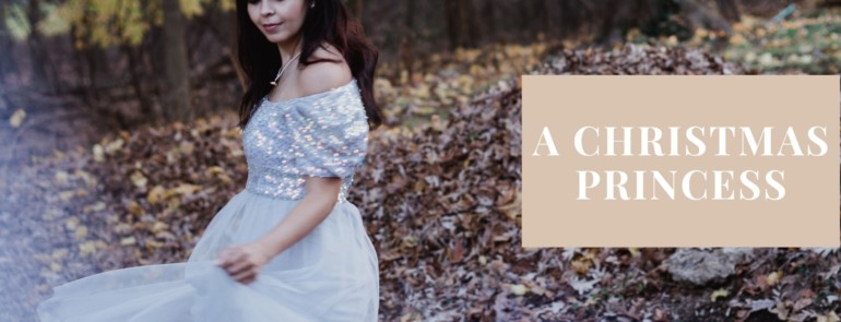 A Christmas Princess: Sparkly Blue Gown