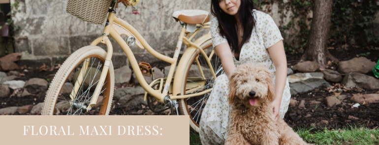 Summer Maxi Dress: Pretty in Yellow
