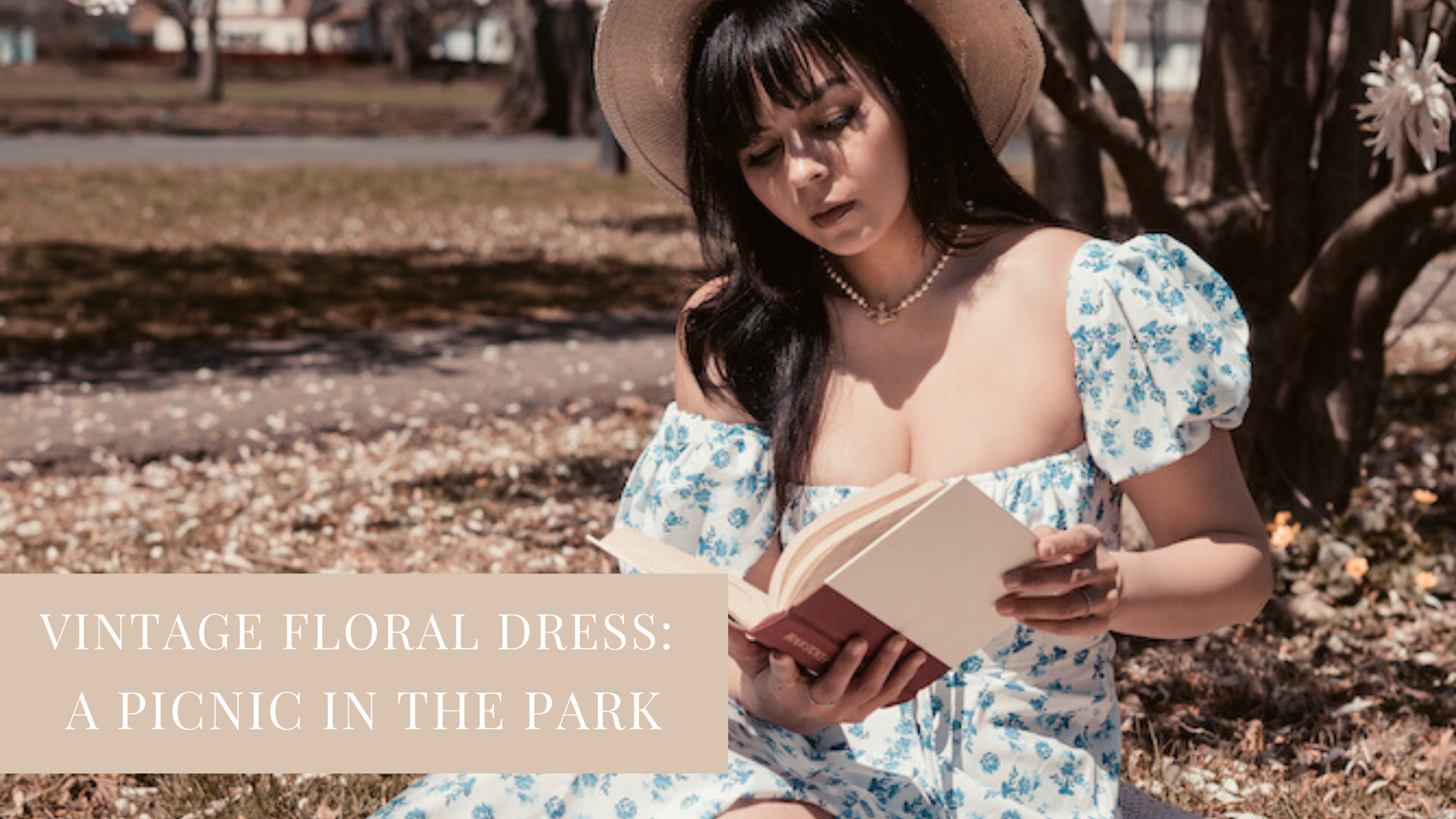 Vintage Floral Dress: A Picnic in the Park