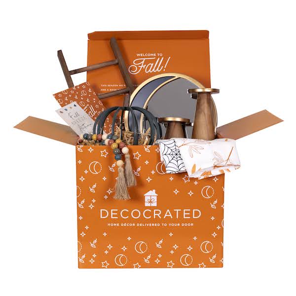 Decorated fall box