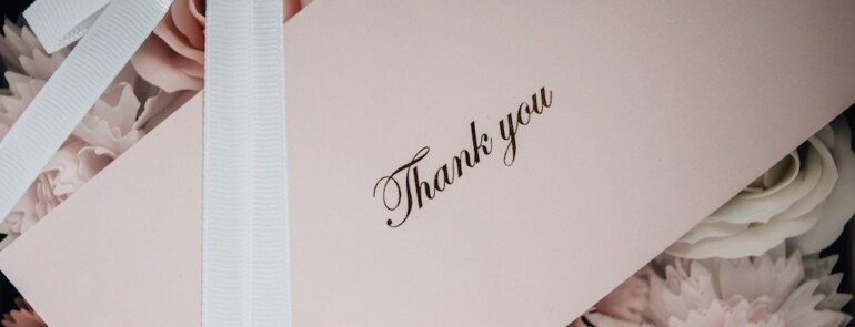 The Thank You Note: A Lost Art You Should Try